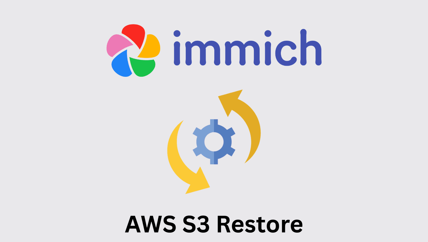 Immich Restore Guide - AWS S3